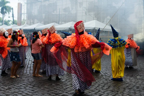 Maragogipe Bahia Brasilien März 2019 Carnaval Maragojipe Ist Ein Traditionelles — Stockfoto