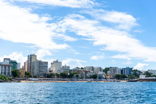 Salvador Bahia Brasil Janeiro 2022 Vista Dos Edifícios Cidade Salvador — Fotografia de Stock