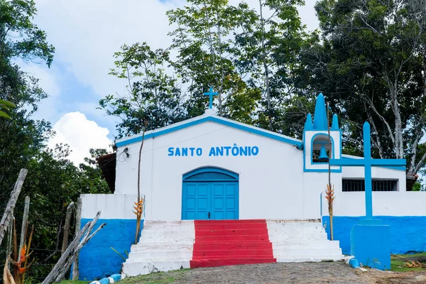 Nilo Pecanha Bahia Brasil Julho 2018 Vista Baixa Igreja Católica — Fotografia de Stock