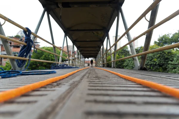 Salvador Bahia Brazil October 2021 Rappelist Organizing Abseiling Safety Material — Stock Photo, Image