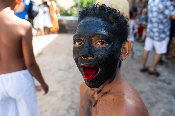Santo Amaro Bahia Brazil July 2022 Members Cultural Event Nego — Stok fotoğraf