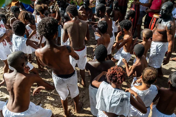 Santo Amaro Bahia Brazil July 2022 Members Cultural Event Nego — стоковое фото