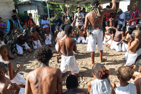 Santo Amaro Bahia Brazil July 2022 Members Cultural Event Nego — Stok fotoğraf