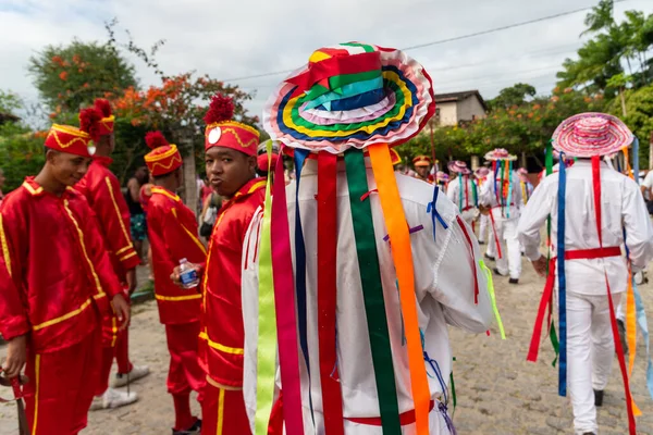 Saubara Bahia Brazil August 2022 Cultural Demonstration Called Encontro Chegancas — Fotografia de Stock