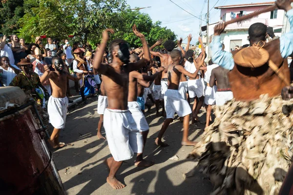 Santo Amaro Bahia Brazil July 2022 Members Cultural Event Nego — Fotografia de Stock