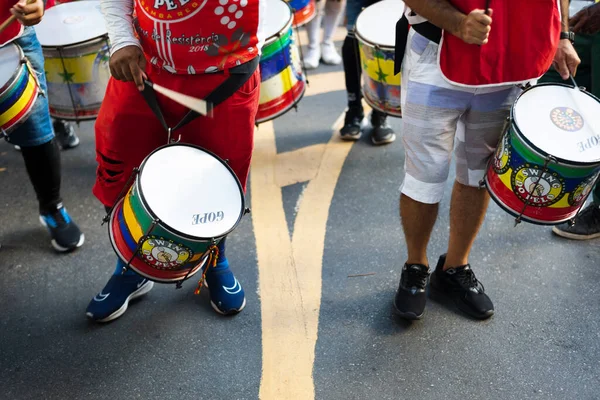 살바도르 브라질 2022 브라질 음악가들 정당의 대통령 Jair Bolsonaro 대항하여 — 스톡 사진