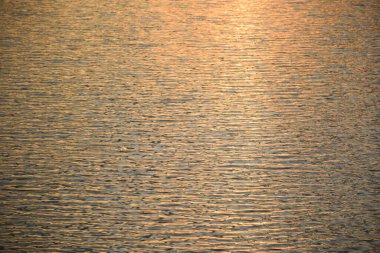 Atlantik Okyanusu 'nun akşam deniz yüzeyi deseni