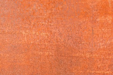 Güzel, eski paslı arka plan Çelik güneşe ve yağmura maruz kalır ve paslanmasına neden olur.