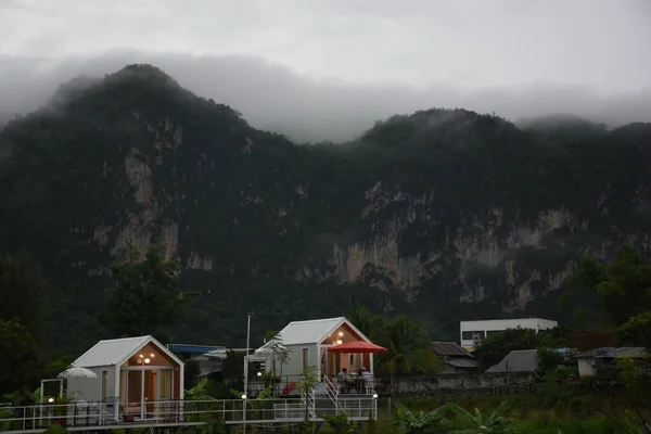 从山顶看风景 — 图库照片