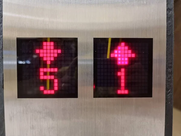 Signs Elevators — Stock Photo, Image