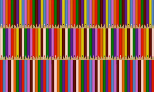 Welcome back to school background with color pencils, Concept of education banner with back to School lettering design