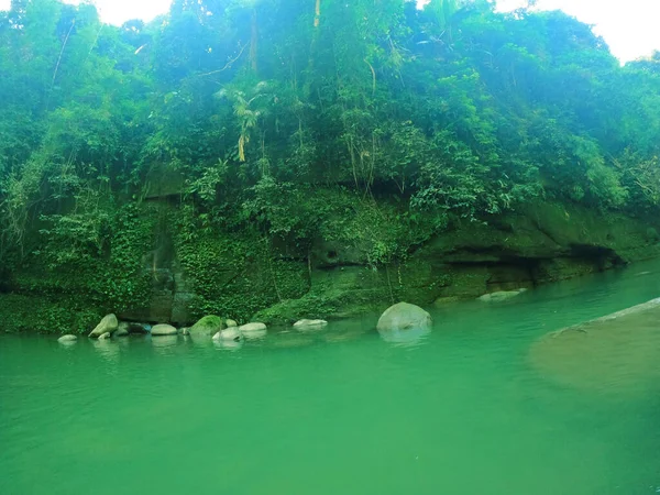 Vue Paysage Beauté Naturelle Debotakhum Bandarban Hautes Collines Rivière — Photo