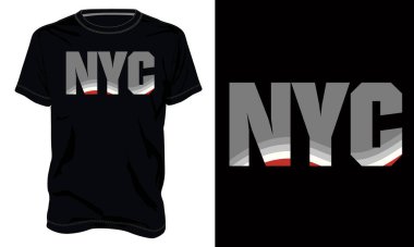 T-shirt tasarım şablonu, vektör çizim