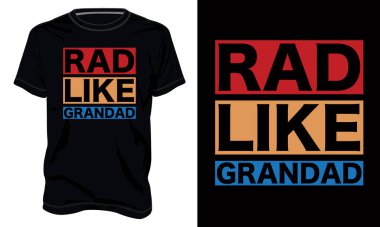 T-shirt tasarım şablonu, vektör çizim