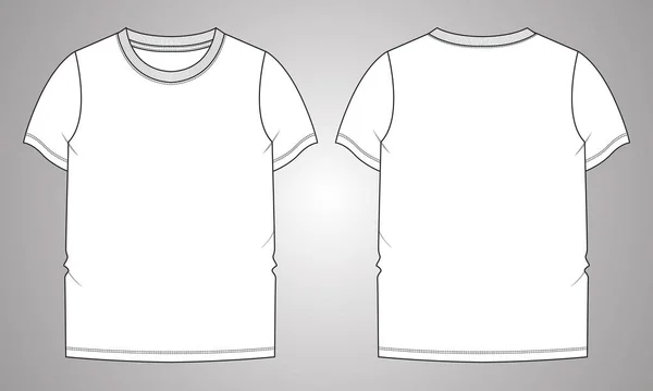 Shirt Vorlage Für Ihr Design Vektorillustration — Stockvektor