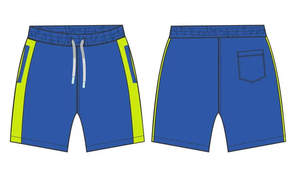 Vektor Illustration Blå Shorts — Stock vektor