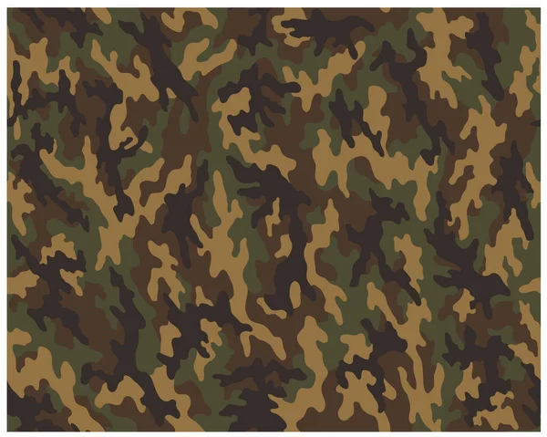 Camouflage Nahtloses Muster Vektor Illustrationsdesign Für Stoff Hintergrund Und Andere — Stockvektor