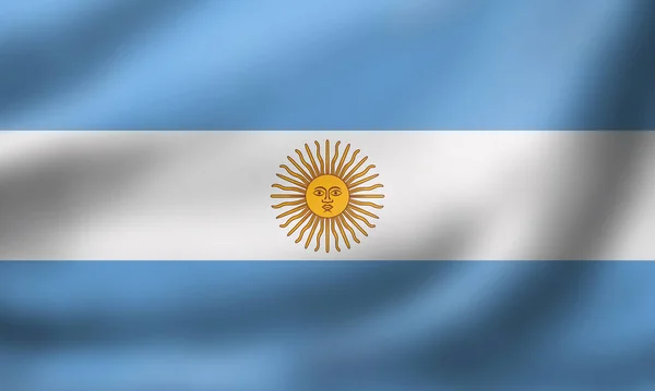 Arjantin Arka Plan Tasarımı Şablonu — Stok fotoğraf