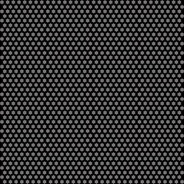 Siyah arkaplanda izole edilmiş kusursuz vektör deseni