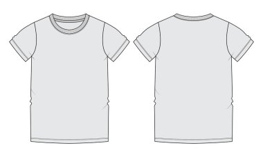 Beyaz, vektör illüstrasyonunda t-shirt tasarımı