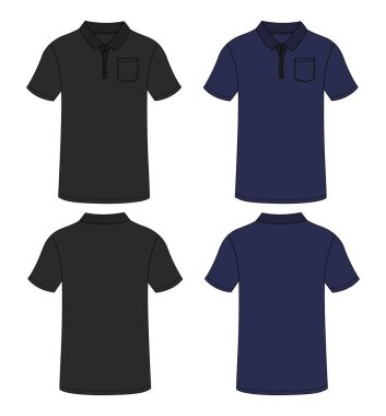 Beyaz, vektör illüstrasyonu üzerine gri ve mavi tişört tasarımları