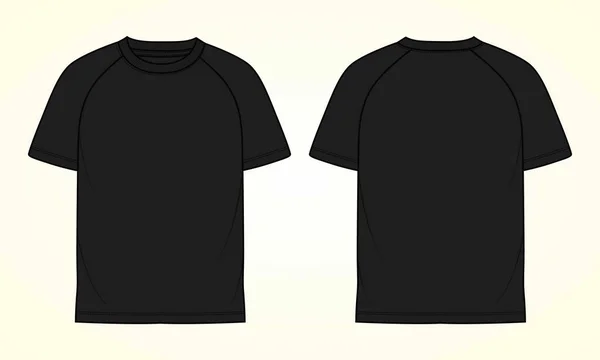 Shirt Ontwerp Witte Vector Illustratie — Stockvector