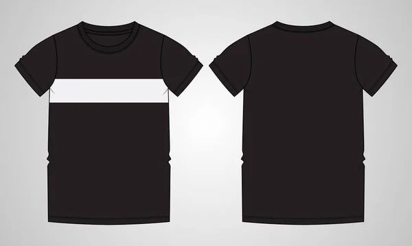 Disegno Della Shirt Bianco Illustrazione Vettoriale — Vettoriale Stock