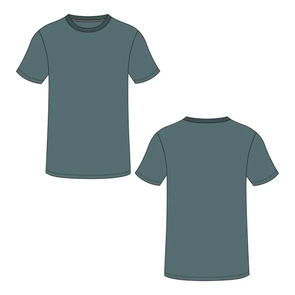 Grey Shirt Design White Vector Illustration — Stock Vector