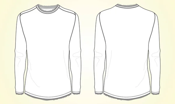 Vector Ilustración Camiseta Hombre — Vector de stock