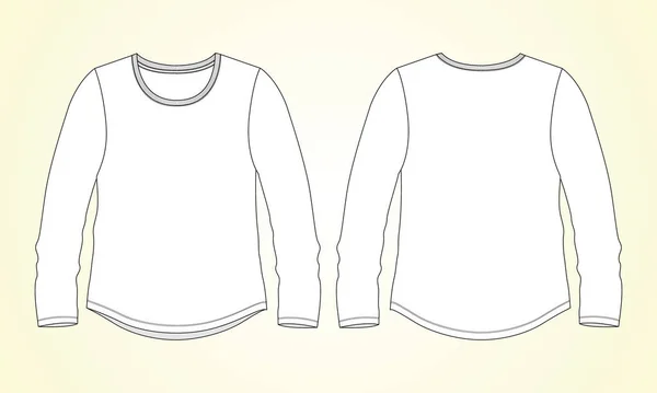 Illustrazione Vettoriale Della Shirt Uomo — Vettoriale Stock