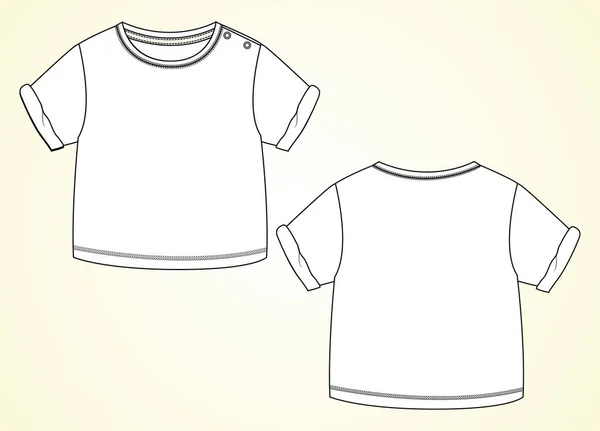 Shirt Shirt Modello Vestiti Abbigliamento Abbigliamento Logo Icona Vettore — Vettoriale Stock