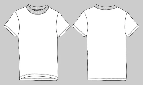 Modelo Shirt Para Seu Design — Vetor de Stock