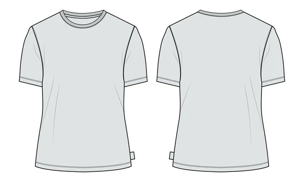 Modelo Shirt Para Seu Design — Vetor de Stock