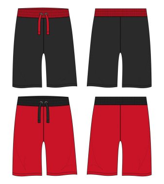 Şort simgesinin vektör illüstrasyonu. spor koleksiyonu ve web için stok sembolü.