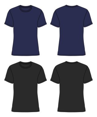 Tasarımınız için t-shirt şablonu