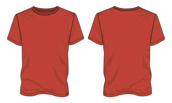 Shirt Template Your Design — Stock Vector