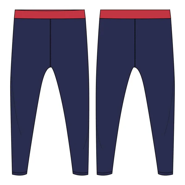 Vector Illustratie Van Moderne Broek — Stockvector