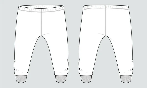 Illustration Vectorielle Pantalon Homme — Image vectorielle