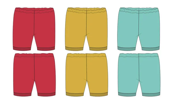 Set Herenshorts Vectorillustratie — Stockvector