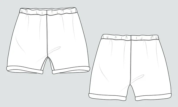 Vektorová Ilustrace Dámského Spodního Prádla — Stockový vektor