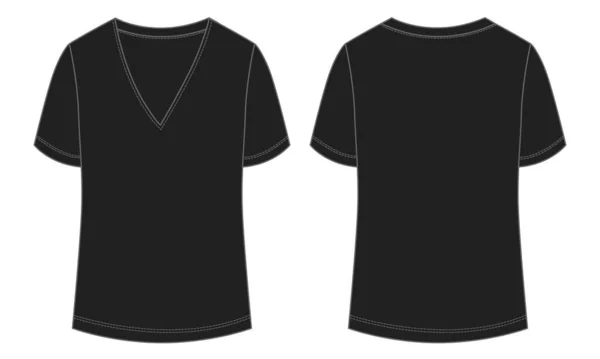 Shirt Szablon Dla Twojego Projektu — Wektor stockowy