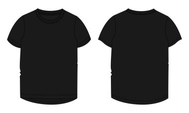 template of design for t-shirt, vector illustration