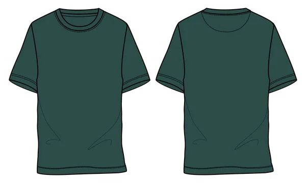 Template Design Shirt Vector Illustration — Vettoriale Stock