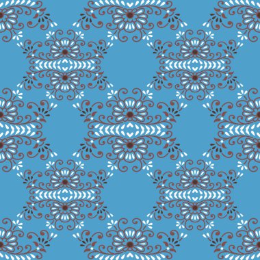 soyut dikişsiz desen, vektör illüstrasyonu