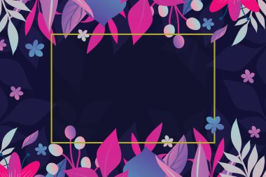 Güzel çiçek arkaplan şablonu