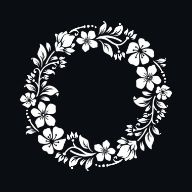 tek renkli çiçek arkaplan şablonu