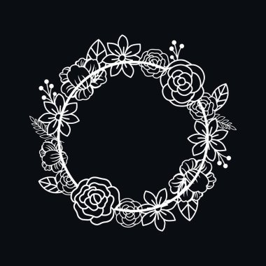 Çiçek kesme dosyası, boşlukta boşluk var