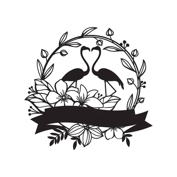 Güzel monogram Dosya Kesme Dekorasyonu