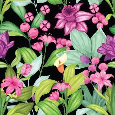 Fevkalade rengarenk Çiçeksiz