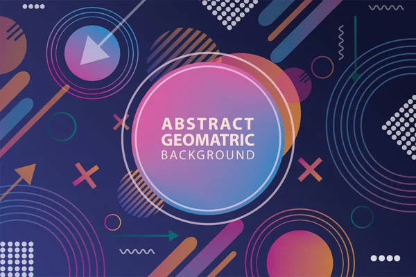 Soyut geometrik geleceksel arkaplan tasarımı